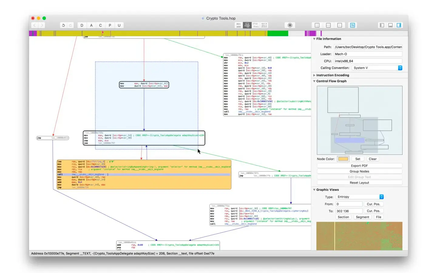 Hopper Disassembler screenshot 3